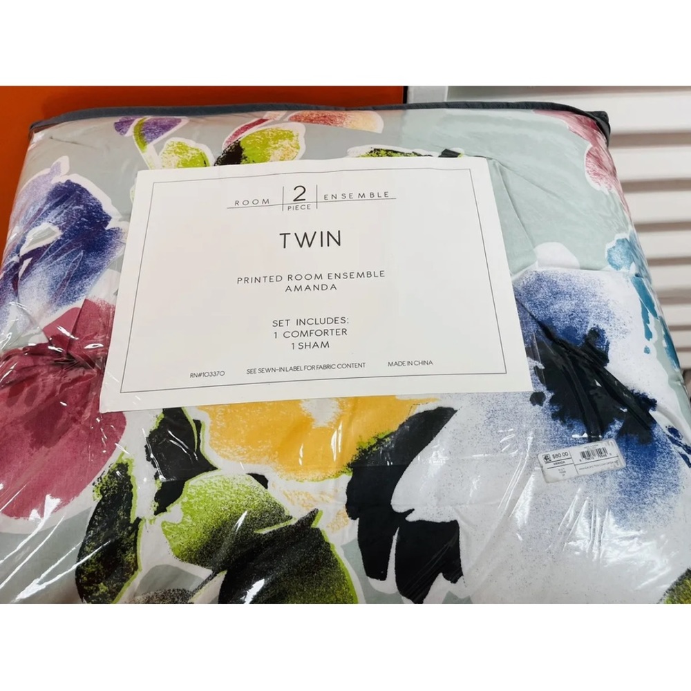 Amanda 2pc Twim Comforter Set